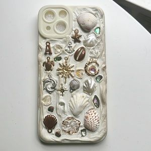 COPY - A Initial Sea Shell iPhone Case 13